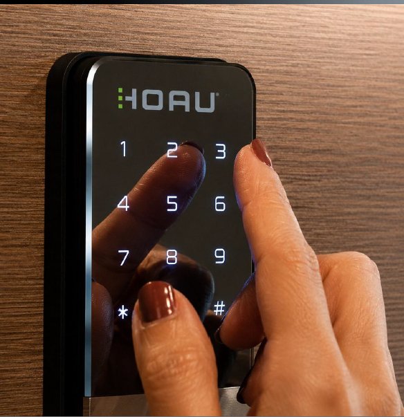 Keypad digitale HOAU su smartphone