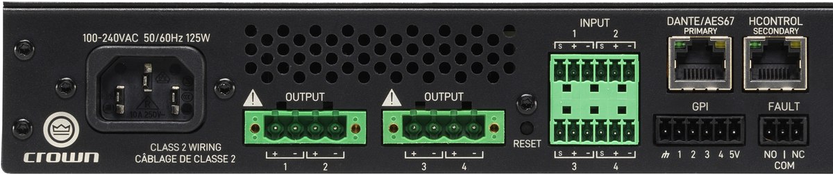 Pannello posteriore del Crown CTD-4125