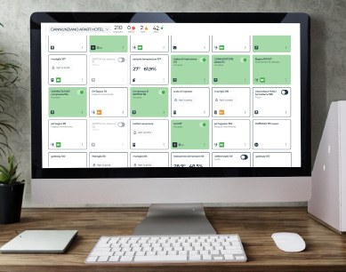 Dashboard centralizzata Hoau
