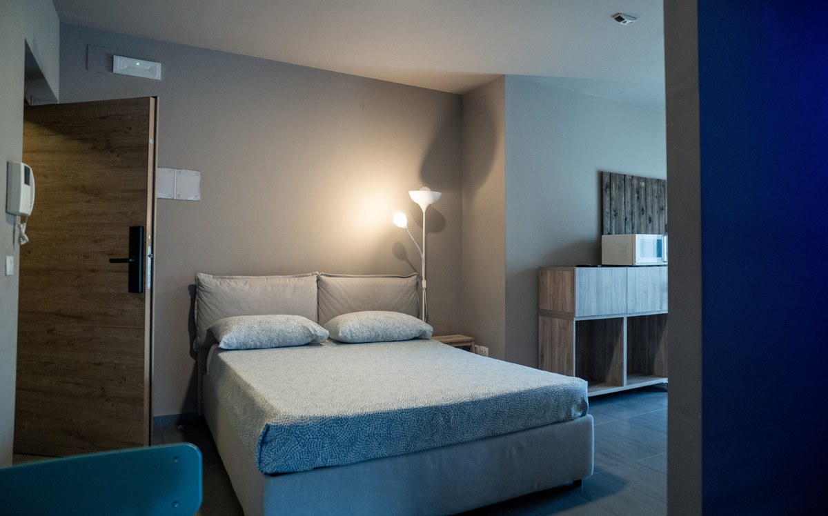 Camera del Dannunziano Aparthotel con sensori Hoau